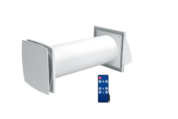 Ventilator de perete cu recuperare de căldură Blauberg SOLO S4 PRO R V.2